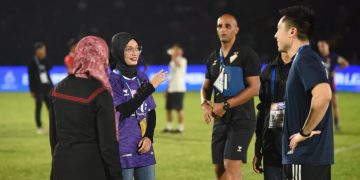 Saksikan Langsung di Brawijaya, Mbak Wali Puji Kemenangan Dramatis Persik Kediri