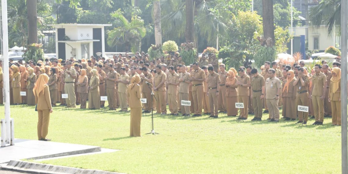 Pimpin Apel Pagi, Mbak Wali Tekankan Persiapan Infrastruktur dan Keamanan Jelang Idulfitri