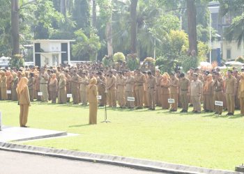 Pimpin Apel Pagi, Mbak Wali Tekankan Persiapan Infrastruktur dan Keamanan Jelang Idulfitri