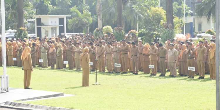 Pimpin Apel Pagi, Mbak Wali Tekankan Persiapan Infrastruktur dan Keamanan Jelang Idulfitri