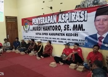 Serap Aspirasi Dapil I, Ketua DPRD Kabupaten Kediri Murdi Hantoro Kawal Usulan Infrastruktur hingga UMKM
