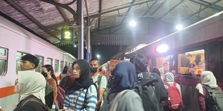 H-6 Idulfitri, Arus Mudik di Wilayah KAI Daop 7 Madiun Mulai Padat