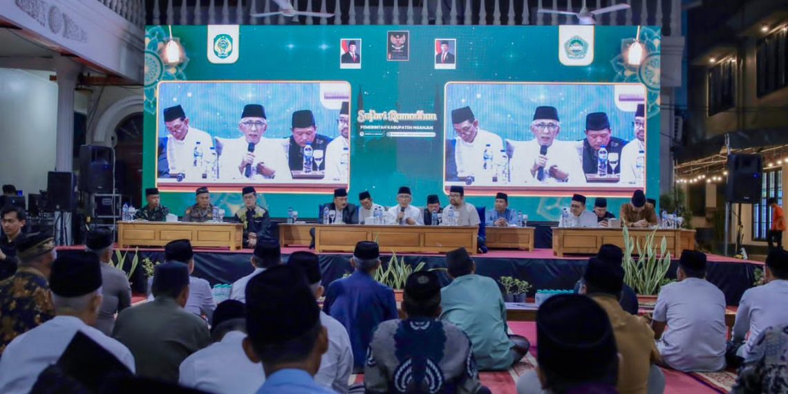 Safari Ramadan di Ponpes Al Ubaidah, Kang Marhaen Tekankan Sinergi Pendidikan Karakter dan Program Pemerintah