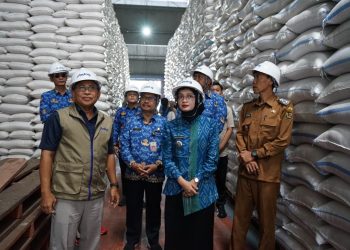 Sidak Gudang Bulog dan Pangkalan LPG, Mbak Wali Jamin Stok Pangan Kediri Aman 25 Bulan ke Depan
