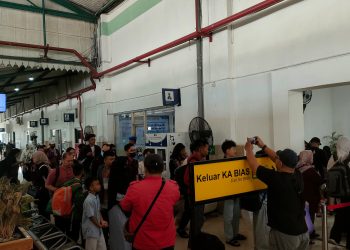 H-2 Lebaran, Penumpang Datang di Daop 7 Madiun Tembus 100 Ribu Orang