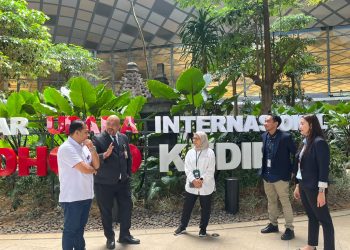 Pastikan Kelancaran Mudik Udara, Kemenhub Tinjau Kesiapan Posko Lebaran di Bandara Dhoho Kediri