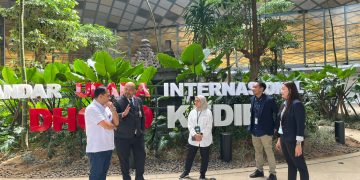 Pastikan Kelancaran Mudik Udara, Kemenhub Tinjau Kesiapan Posko Lebaran di Bandara Dhoho Kediri