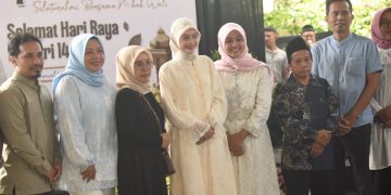 Mbak Wali Gelar Open House Idulfitri, Perumahan Jenggolo Dipadati Warga dan Tokoh Masyarakat