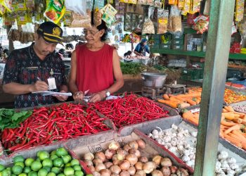 Harga Pangan di Kediri Mulai “Hijau” Pascalebaran, DKPP Waspadai Potensi Kenaikan Cabai