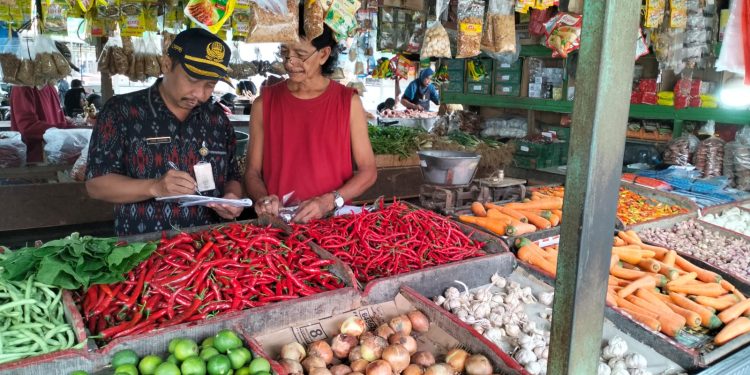 Harga Pangan di Kediri Mulai “Hijau” Pascalebaran, DKPP Waspadai Potensi Kenaikan Cabai