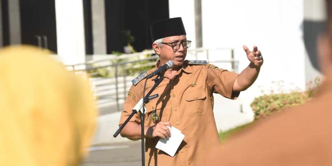 Pimpin Apel Perdana Pasca-Lebaran, Gus Qowim Ajak ASN Kota Kediri Waspadai Geopolitik Global