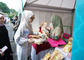 Padukan Spiritual dan Ekonomi, TP PKK Kabupaten Kediri Gelar Pondok Ramadan serta Bazar UMKM