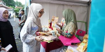 Padukan Spiritual dan Ekonomi, TP PKK Kabupaten Kediri Gelar Pondok Ramadan serta Bazar UMKM
