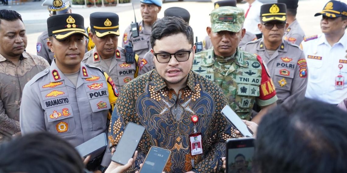 Mas Dhito Pastikan Kesiapan Operasi Ketupat Semeru 2026 dan Stabilitas Pangan di Kabupaten Kediri
