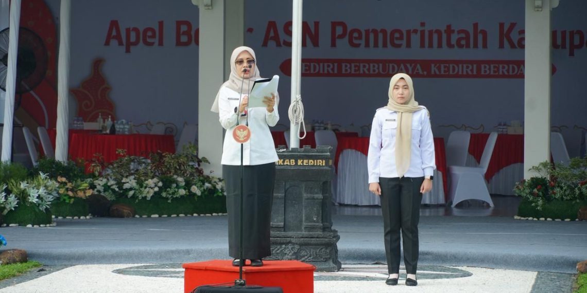 HUT ke-1222 Kabupaten Kediri, Mbak Wabup Minta ASN Langsung Tancap Gas Layani Masyarakat