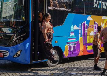 Dukung Hemat BBM, Dishub Kota Kediri Ajak Warga Manfaatkan Bus Satria dan Bus Sekolah Gratis