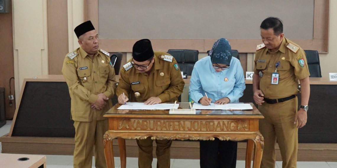 Perkuat Tata Kelola Pemerintahan, Pemkab Jombang Jalin Sinergi Hukum dengan Kejari