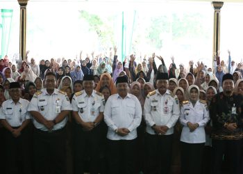 Bupati Warsubi Sapa Ribuan Guru Ngaji, Tegaskan Insentif sebagai Bentuk Kepedulian Pemkab Jombang