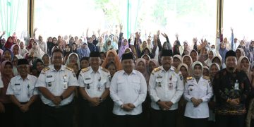 Bupati Warsubi Sapa Ribuan Guru Ngaji, Tegaskan Insentif sebagai Bentuk Kepedulian Pemkab Jombang