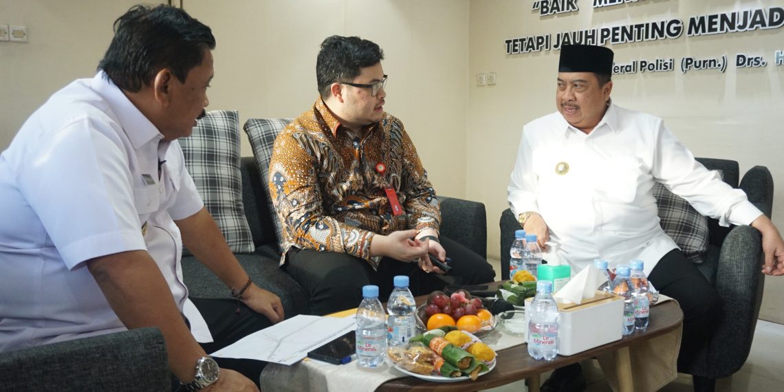 Tiga Bupati Bertemu di Simpang Mengkreng, Sepakat Usulkan Pembangunan Flyover ke Pusat