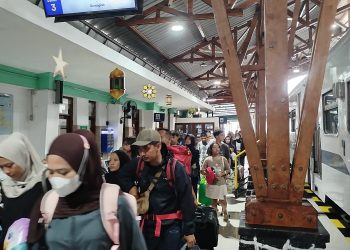 Naik 6 Persen, Penumpang Kereta Api di Daop 7 Madiun Tembus 492 Ribu Selama Lebaran 2026