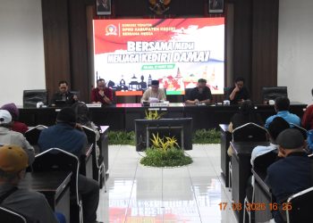 DPRD Kabupaten Kediri Gandeng Insan Pers Wujudkan Kediri Damai, Murdi Hantoro: Cegah Hoaks dan Narasi Provokatif