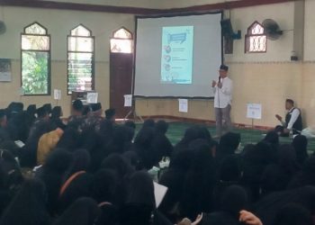 Jelang Keberangkatan, Ratusan Calon Jemaah Haji Jombang Ikuti Doa Bersama di Masjid Al Mustain