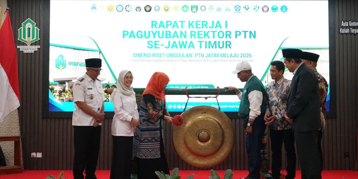 Wali Kota Vinanda Hadiri Raker Rektor PTN se-Jatim, Dorong Riset Unggulan untuk Kemandirian Kota Kediri