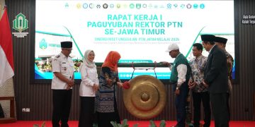Wali Kota Vinanda Hadiri Raker Rektor PTN se-Jatim, Dorong Riset Unggulan untuk Kemandirian Kota Kediri