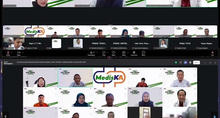 Tingkatkan Keselamatan Kerja, KAI Daop 7 Madiun Edukasi Pegawai Cara Cegah Nyeri Punggung