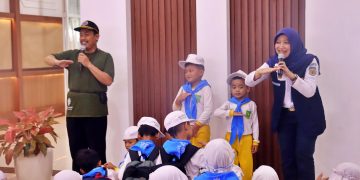 Tanamkan Budaya Selamat Sejak Dini, KAI Daop 7 Madiun Edukasi Ratusan Siswa Melalui Program Eduspoor