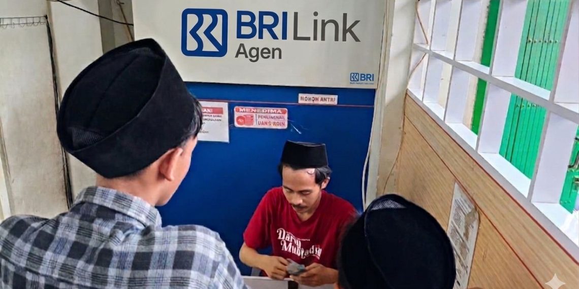 Tembus Transaksi Miliaran Rupiah, Agen BRILink Toko Assalam Lirboyo Jadi Andalan Santri