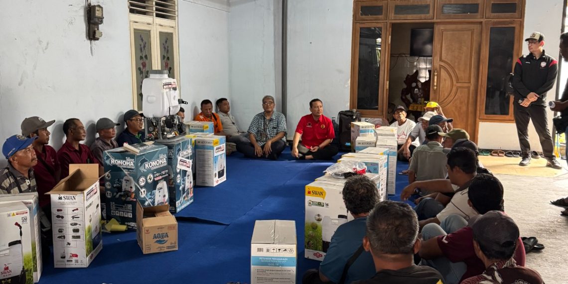 BRI Jombang Salurkan 189 Sprayer untuk Perkuat Ketahanan Pangan