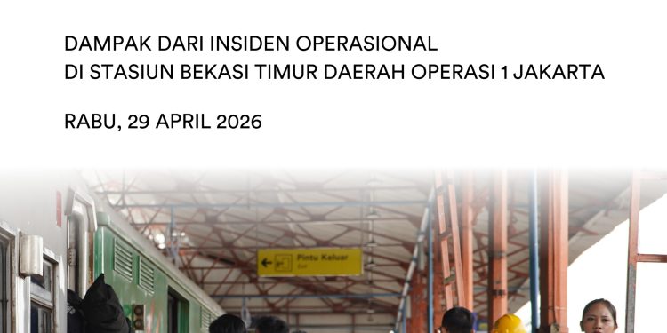 Dampak Insiden Bekasi Timur, KAI Daop 7 Madiun Batalkan Delapan Perjalanan Kereta Api
