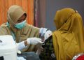 Lindungi Garda Terdepan, Pemkot Kediri Vaksinasi Ratusan Tenaga Kesehatan dari Campak dan Rubella