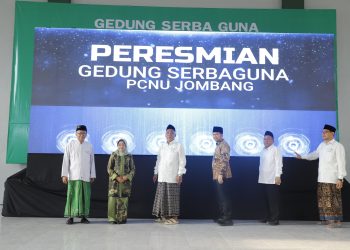 PCNU Jombang Resmikan Gedung Serbaguna Mojoagung, Wagub Emil Dardak: NU Berperan Tekan Angka Kemiskinan