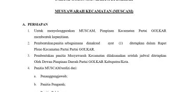 Golkar Kabupaten Kediri Buka Pendaftaran Ketua Pimpinan Kecamatan