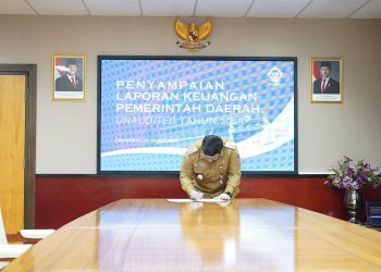 Mas Dhito Serahkan LKPD 2025 ke BPK Jatim, Komitmen Jaga Transparansi dan Raih Opini WTP