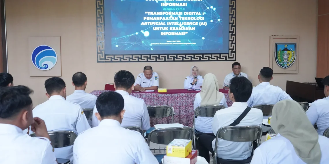 Diskominfo Kabupaten Kediri Bekali OPD Teknologi AI, Diana Herawati: AI Jadi Mitra Strategis Perkuat Keamanan Informasi