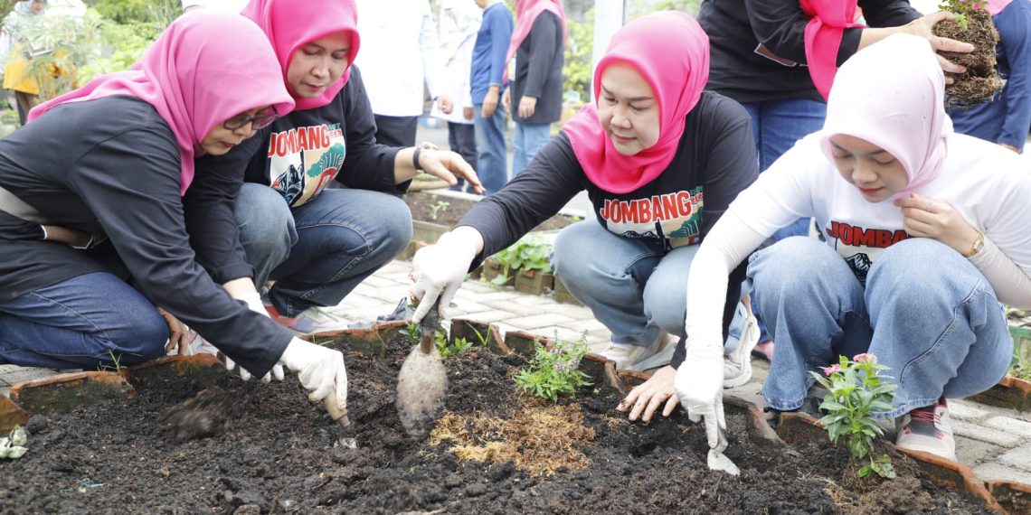 Peringati Hari Bumi, Pemkab Jombang Dorong Ketahanan Pangan Berbasis Keluarga
