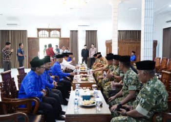 Perkuat Wawasan Kebangsaan, Dandim 0809 Kediri Silaturahmi ke Ponpes Wali Barokah