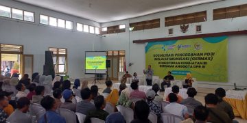 Kemenkes dan M. Sarmuji Sosialisasikan Imunisasi di Kediri untuk Tangkal Hoaks