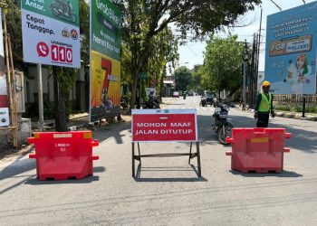 Dishub Kota Kediri Tutup Sebagian Jalan Kawi untuk Proyek Tol