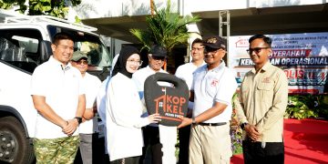 Wali Kota Kediri Serahkan Kendaraan Operasional Koperasi Kelurahan Merah Putih