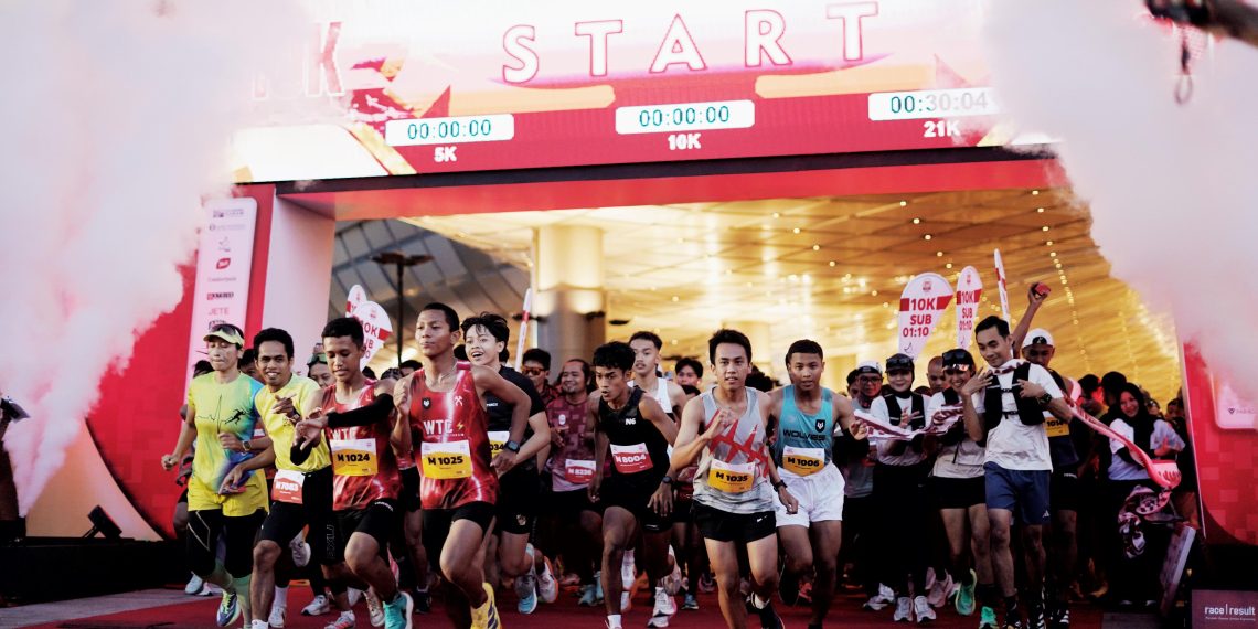 Diikuti 5.000 Peserta, Bandara Dhoho Jadi Venue Kediri Half Marathon 2026