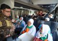 Berangkat dari SLG, Mas Dhito Lepas 1.213 Calon Jemaah Haji Kabupaten Kediri