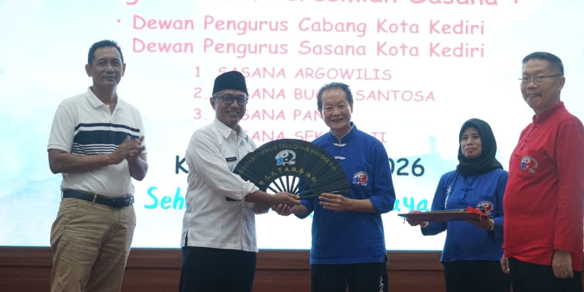 Hadiri Pengukuhan Pengurus ATTI, Gus Qowim Berharap Taijiquan Perkuat Budaya Hidup Sehat di Kota Kediri