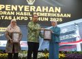 Rekor 12 Kali Beruntun, Pemkot Kediri Kembali Raih Opini WTP dari BPK Jatim