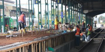 Tingkatkan Kenyamanan Pelanggan, KAI Daop 7 Madiun Lakukan Penataan Besar-besaran di Stasiun Madiun