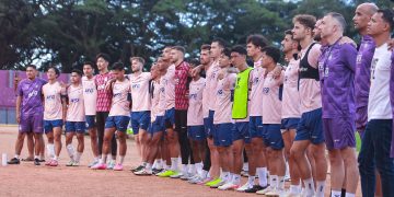 Gelorakan Derby Jatim, Persikmania Bakar Semangat Latihan Persik Kediri Jelang Kontra Arema FC